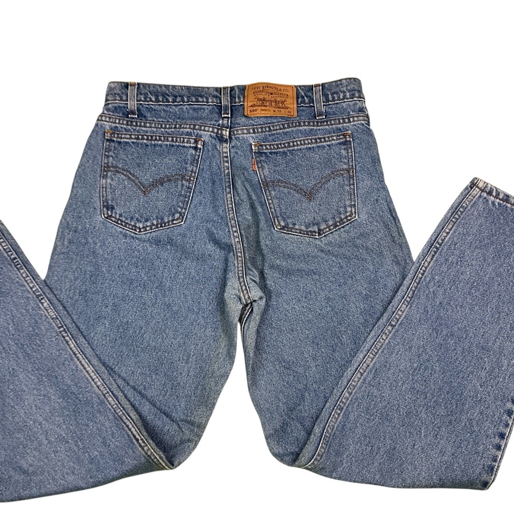 Vintage Levi’s 550 orange tab 90s relaxed fit jeans 31 x 31